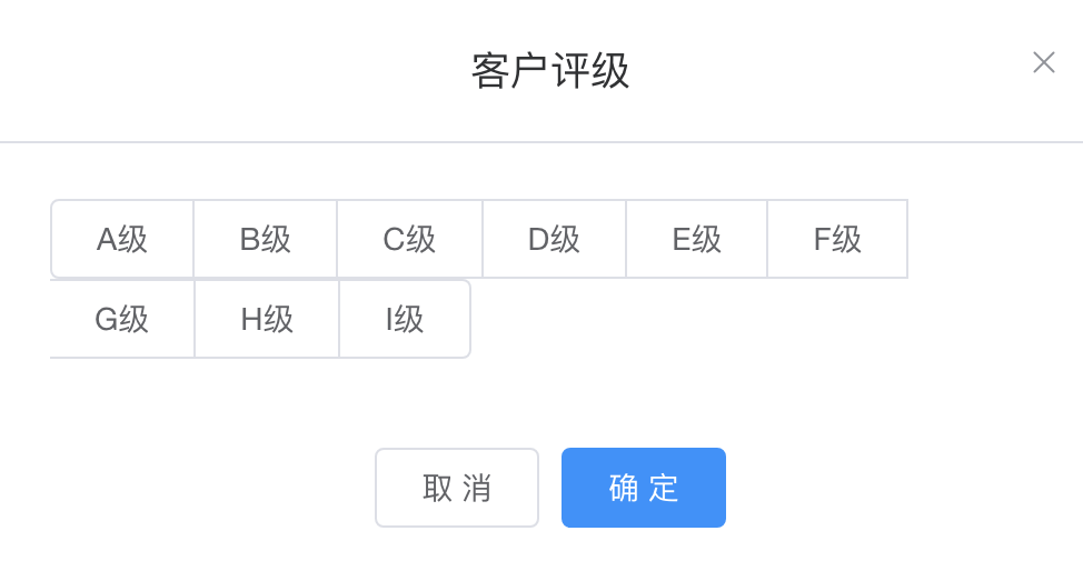 客户评级